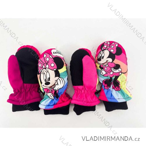 Minnie mouse ski gloves for girls (3-6 years) SETINO MIN-A-GLOVES-201