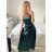 Women's ROSE (S/M ONE SIZE) long elegant strapless party dress ITALIAN FASHION IM323013/DU red S/M