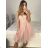 Long dress for women (UNI s-m) ITALIAN FASHION IMM20FL5620 S/M pink