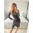Women's Plus Size Long Sleeve Oversize Dress (XL/2XL/3XL ONE SIZE) ITALIAN FASHION IMC23024