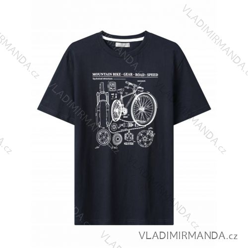 Tričko krátký rukáv pánské (M-2XL) GLO-STORY GLO24MPO-3539