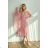 Women's Plus Size (42-46) Long Elegant Party Sleeveless Dress POLISH FASHION PMLBC23265-10