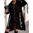 Women's Long Sleeve Oversized Zip Up Hooded Sweatshirt Coat (S/M/L ONE SIZE) ITALIAN FASHION IMPLI2430871