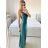 Elegant formal dress with straps for women (S / M ONE SIZE) ITALIAN FASHION IM321576