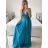 Sexy mini strapless dress for women (S / M ONE SIZE) ITALIAN FASHION IMM22922 S/M blue