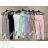 Souprava legíny dlouhé a croptop na ramínka dámská (S/M ONE SIZE) ITALSKÁ MÓDA IMM24M82324