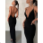 Women's long elegant strapless dress (S/M ONE SIZE) ITALIAN FASHION IMPGM2310921