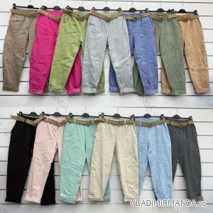 Women's Long Pockets Pants (S/M ONE SIZE) ITALIAN FASHION IMWKK232876