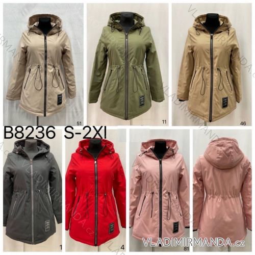 Zip Hooded Long Sleeve Women's Oversized (3XL-7XL ONE SIZE) POLISH FASHION PMWT21T21-70