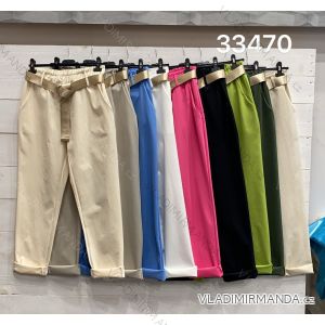 Women's stretch trousers long (S / M ONE SIZE) ITALIAN FASHION IMWB221597