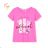 T-shirt short sleeve children's youth girls (116-146) KUGO WT0890