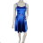 Women's elegant short strapless chiffon dress (S/M ONE SIZE) ITALIAN FASHION IM923ANNA