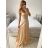 Women's Long Summer Elegant Strapless Dress (S/M ONE SIZE) ITALIAN FASHION IMPBB23B23687