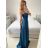 Women's Long Summer Elegant Strapless Dress (S/M ONE SIZE) ITALIAN FASHION IMPBB23B23687