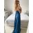 Women's Long Summer Elegant Strapless Dress (S/M ONE SIZE) ITALIAN FASHION IMPBB23B23687