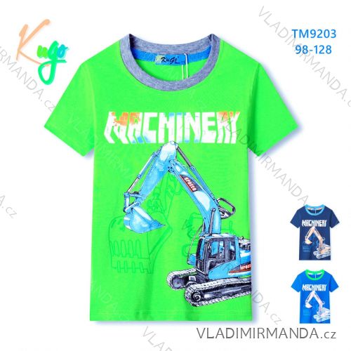 T-shirt short sleeve children's boys (98-128) KUGO HC0699