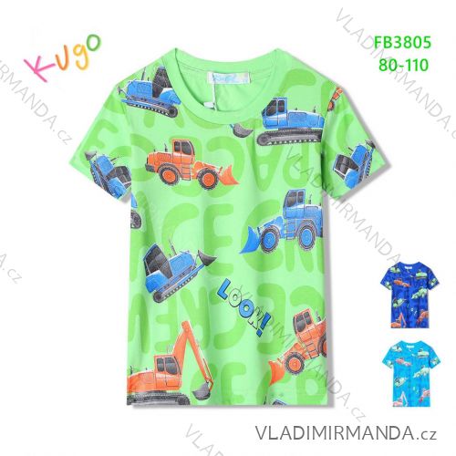 T-shirt short sleeve boys (98-128) KUGO HC0625