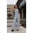 Women's Long Elegant Long Sleeve Jumpsuit (S/M ONE SIZE) ITALIAN FASHION IMWA23289