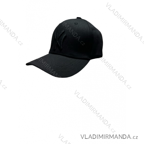 Kšiltovka dámská new york (one size 57) POLSKá VýROBA PV618030/DR Černá