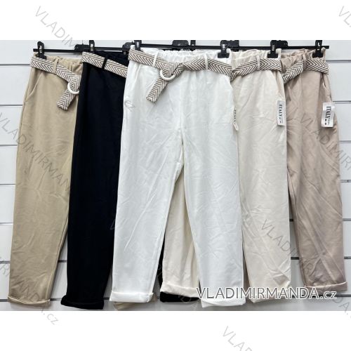 Women's stretch trousers long (S / M ONE SIZE) ITALIAN FASHION IMWB221597