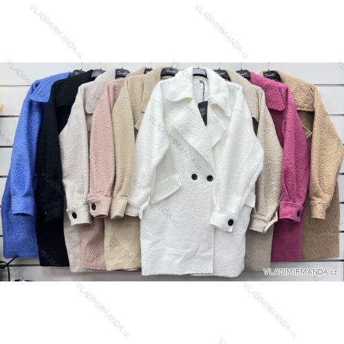 Women's Slim Long Sleeve Trench Coat (S/M ONE SIZE) ITALIAN FASHION IMWCP24072