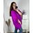 Women's Plus Size Oversize Short Sleeve Tunic (XL/2XL/3XL/4XL/5XL ONE SIZE) ITALIAN FASHION IMBM23SEE