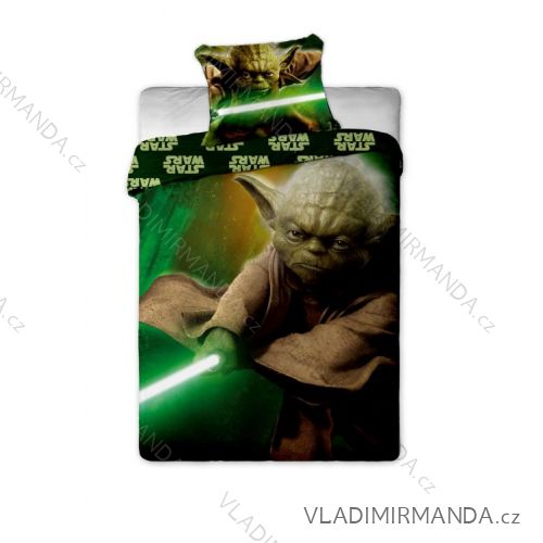 Povlečení star-wars dětské chlapecké (140*200) JARRY FABRICS STARWARSYODA