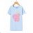 T-shirt short sleeve teenager girls (122-164) GLO STORY GLO23GPO-3251