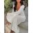 Women's Knitted Sweater Dress Set (S/M ONE SIZE) ITALIAN FASHION IMWE223972