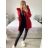 Women's winter coat (S-2XL) POLISH FASHION PMWC23R8165 red XXL