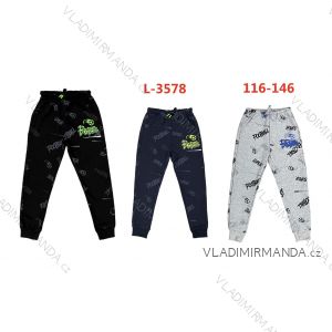 Sweatpants weak boys camouflage puppy (116-146) SEZON SEZ21L362