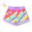 Kraťas shorts with sequins baby teen girl (98-128) KUGO K627