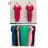 Shirt extended 3/4 long sleeve women's (L/XL/2XL ONE SIZE) ITALIAN FASHION IM423025