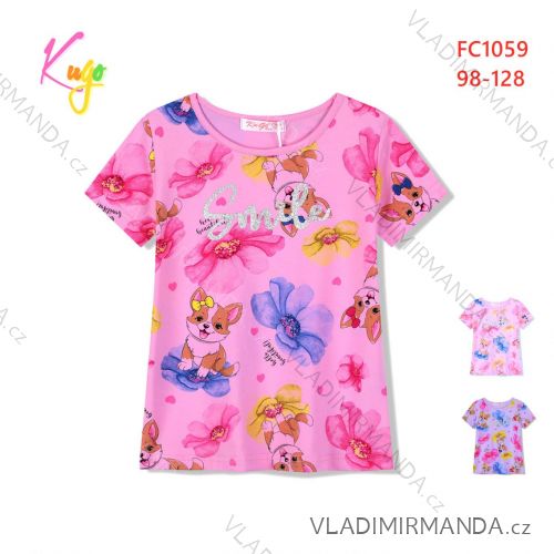 T-shirt short sleeve children's boys (98-128) KUGO HC0699