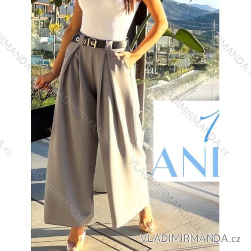 Women's Long Stretch Pants (S/M ONE SIZE) ITALIAN FASHION IMWAA232892