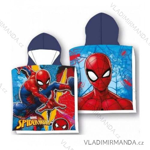 Pončo spiderman dětské chlapecké (55x110 cm) SETINO SPI24-2019CG