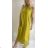 Women's Long Chiffon Short Sleeve Dress (S/M ONE SIZE) ITALIAN FASHION IMWGS231048