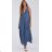 Women's Long Chiffon Short Sleeve Dress (S/M ONE SIZE) ITALIAN FASHION IMWGS231048