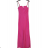 Women's Long Elegant Strapless Jumpsuit (S/M ONE SIZE) ITALIAN FASHION IMWKK23919/DUR