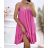 Women's Long Sleeve Hoodie Dress (S / M ONE SIZE) ITALIAN FASHION IMWA216095