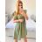 Women's Long Summer Short Sleeve Dress (S/M ONE SIZE) ITALIAN FASHION IMC23300