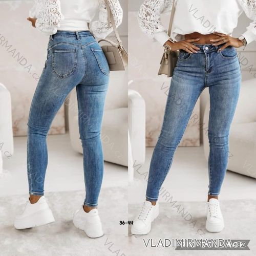 Rifle jeans dlouhé dámské (36-44 / S-2XL) M.SARA MSR24189