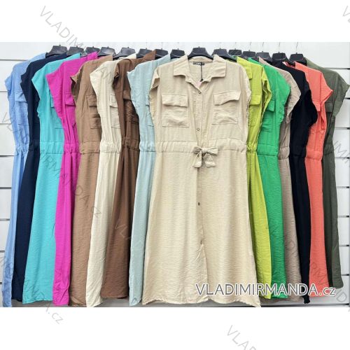 Women's Summer Short Sleeve Dress (S/M/L ONE SIZE) ITALIAN FASHION IMWCP24140