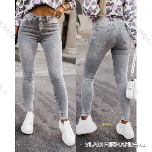 Rifle jeans dlouhé dámské (34-42 / XS-XL) M.SARA MSR24191