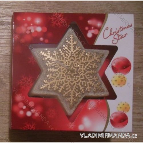 Candle aromatic aromatic Christmas star (10cm) SVICKAHVESDA
