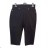 Leggings 3/4 short women's (M-2XL) SAL SMILING SAL24D-170 -   black -   M / L