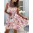 Women's Sleeveless Summer Dress (S / M ONE SIZE) ITALIAN FASHION IMWC222493