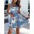 Women's Sleeveless Summer Dress (S / M ONE SIZE) ITALIAN FASHION IMWC222493