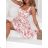 Women's Sleeveless Summer Dress (S / M ONE SIZE) ITALIAN FASHION IMWC222493