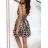 Women's Sleeveless Summer Dress (S / M ONE SIZE) ITALIAN FASHION IMWC222493